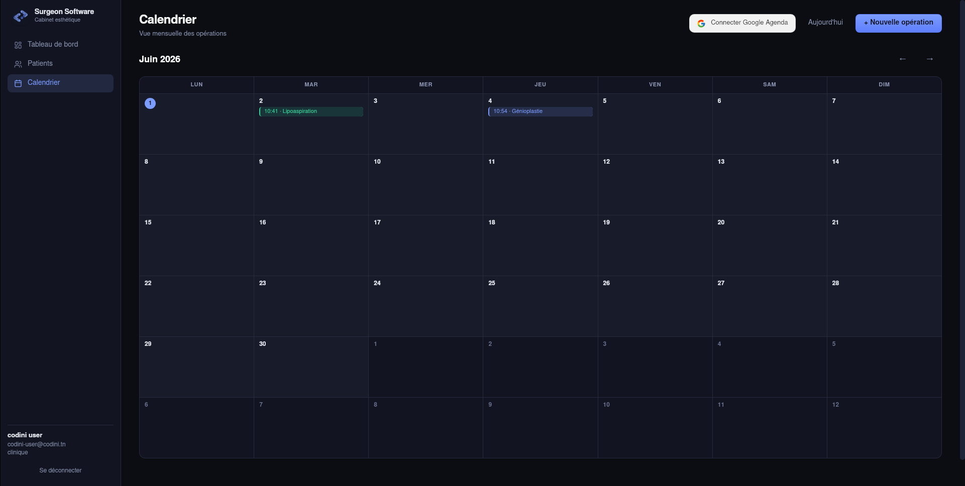 Calendrier